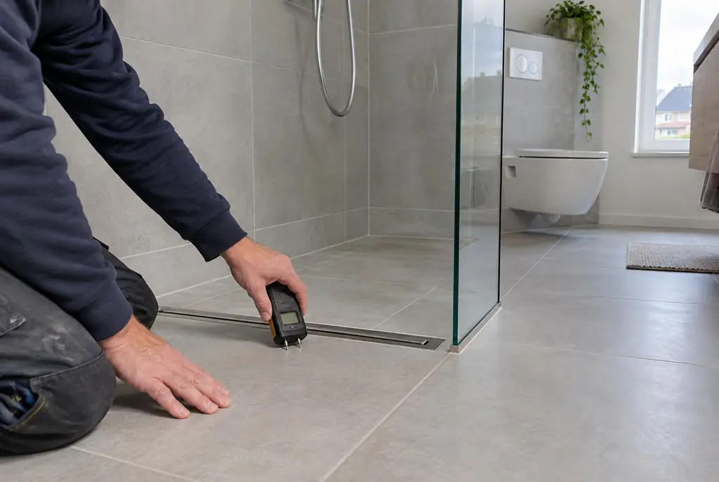 Lekdetectie Bilthoven – badkamer in een nieuwbouwwoning